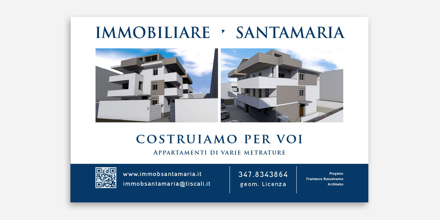 Immobiliare Santamaria - Web design e stampa